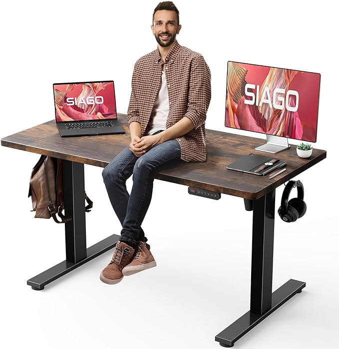 SIAGO electric standing desk picture link